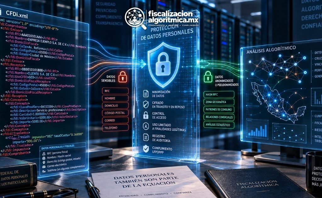Protección de Datos en el CFDI. Fiscalización Algorítmica