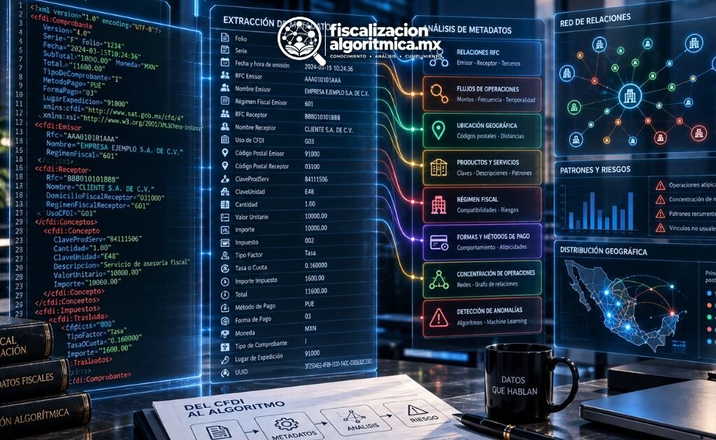 ¿Qué son los Metadatos del CFDI Fiscalización Algorítmica